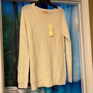 NWT cream Ambiance sweater L